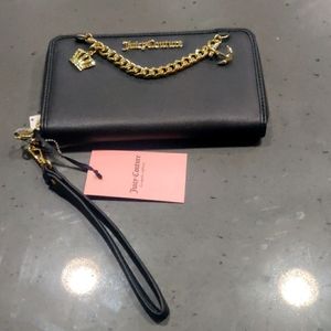 Juicy couture black clutch